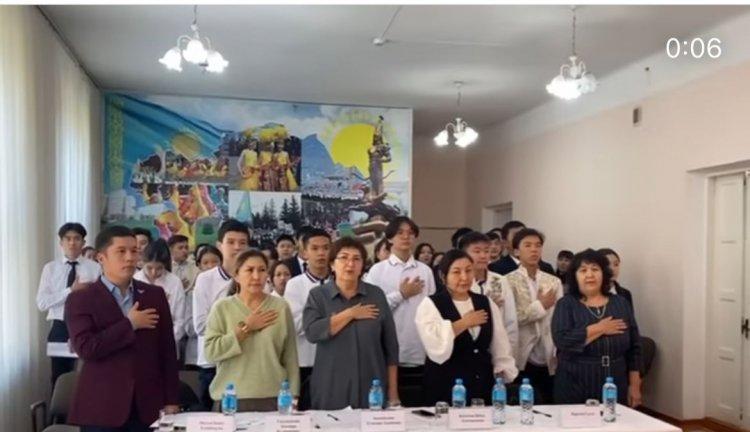 №37 КММ "Ақберен" атты аудандық іс-шара. В нашей школе провели - Районное мероприятие "Ақберен".